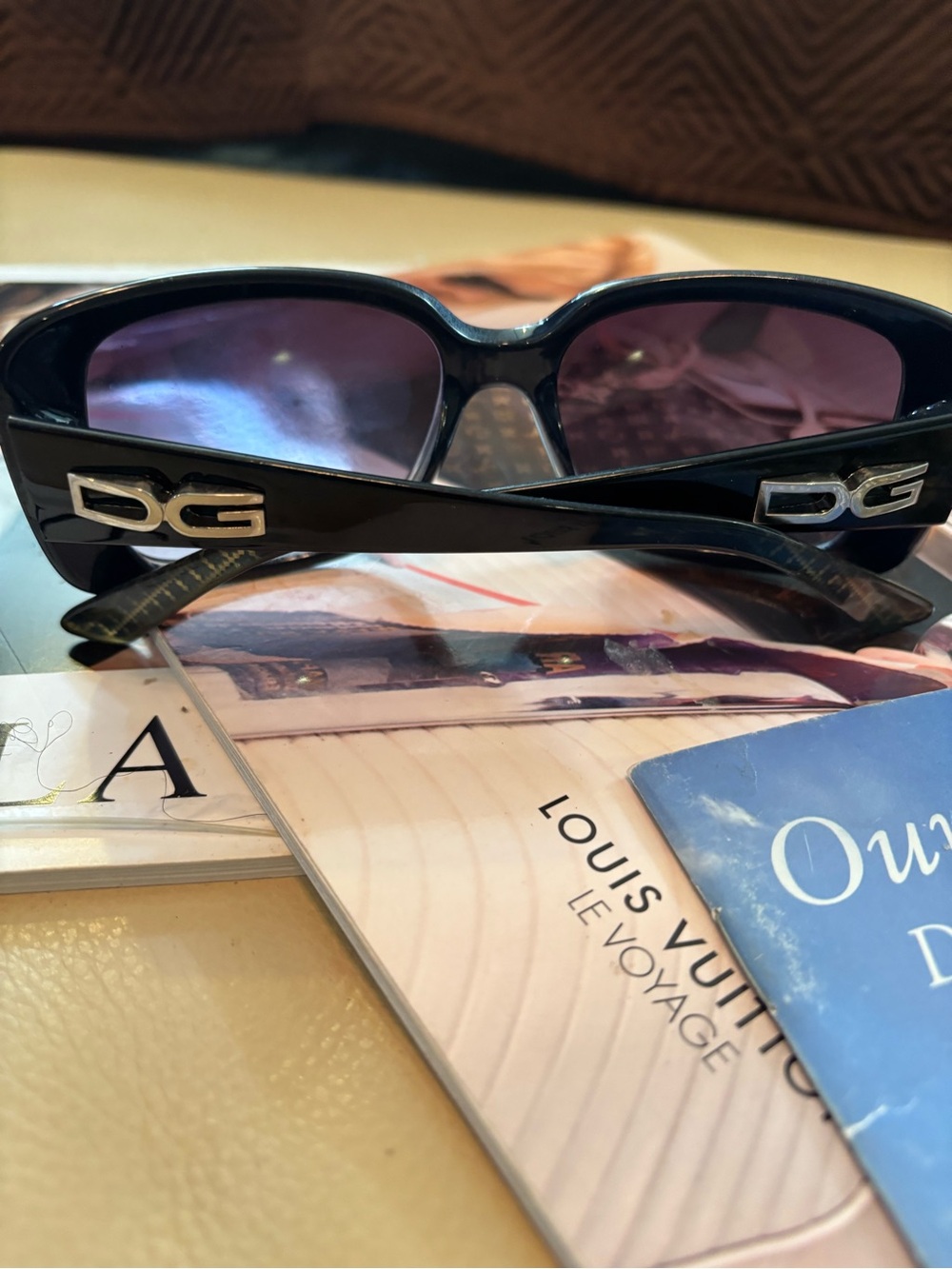 D&G Blue Sunglasses with tinted Lenses